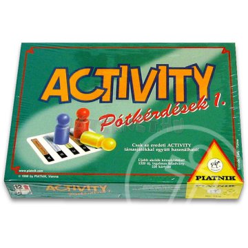 Activity - Pótkérdések I