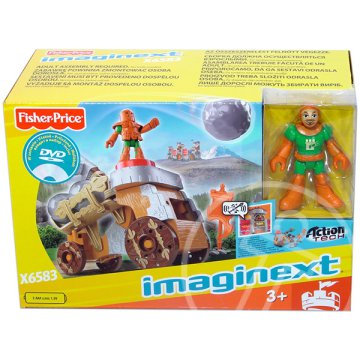 Fisher Price Imaginext - Lovag kőhajítóval