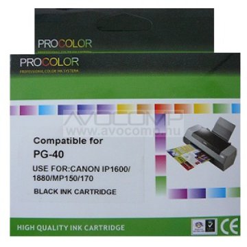 PROCOLOR TINTAPATRON PG40