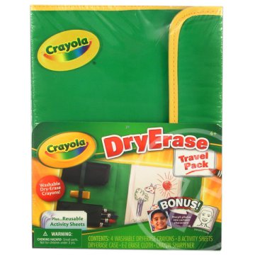 Crayola: Szárazon törölhető úti rajzkészlet