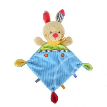 Nicotoy bébi nyuszis nyálkendő  23cm - Simba Toys