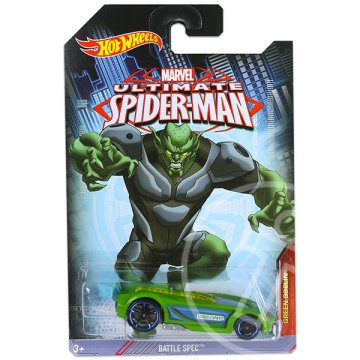 Hot Wheels: Pókember kisautó - Battle Spec
