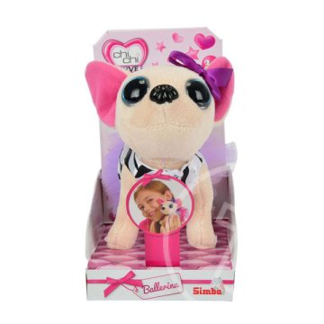 Chi Chi Love Balerina kutyus - csíkos ruhában