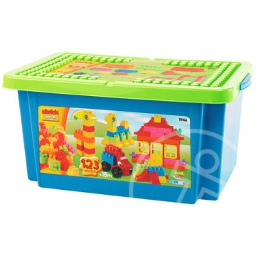 Abrick: Építőkockák dobozban - 123 db-os
