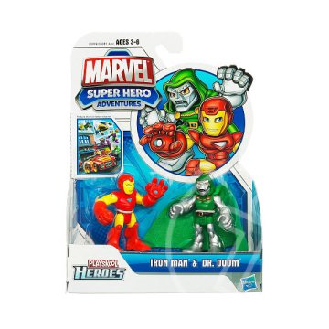 Bosszúállók: Mini Iron Man és Doctor Doom akciófigura