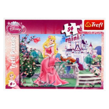 Disney hercegnők: Csipkerózsika 54 darabos miniatűr puzzle