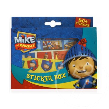 Mike 4 íves matrica szett dobozban
