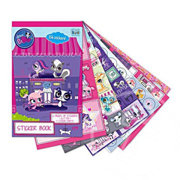Littlest Pet Shop matrica szett 134db-os