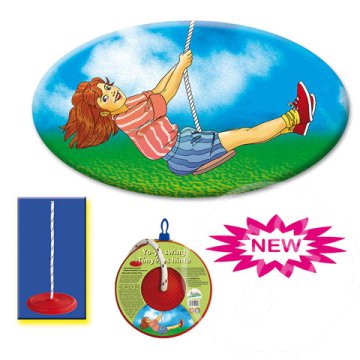 Tányéros hinta kötéllel - D-Toys