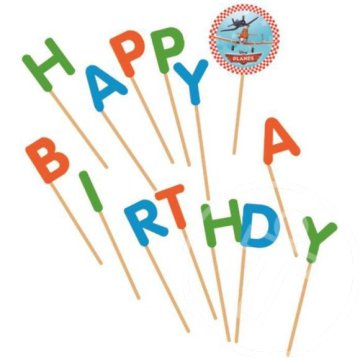 Repcsik Happy Birthday születésnapi gyertya 14db-os