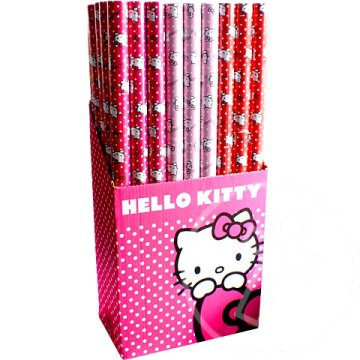 Hello Kitty hengeres csomagolópapír 3 színben
