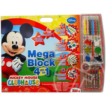 Mikiegér: Mickey egér klubháza óriás kifestő matricákkal