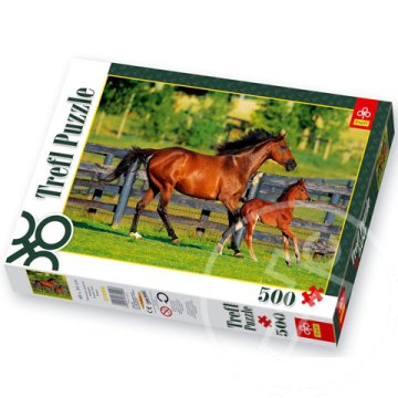 A csikó első lépései 500 db-os puzzle - Trefl