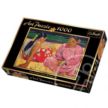 Paul Gauguin: Tahiti nők a tengerparton 1000 db-os puzzle - Trefl
