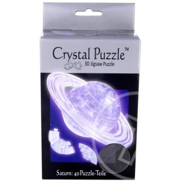 Szaturnusz 40 db-os 3D kristály puzzle