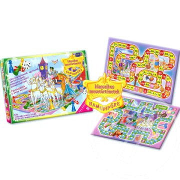 Hamupipőke két mesés társasjáték - D-Toys