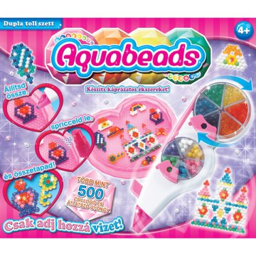 Aquabeads ékszer gyöngyök - Dupla toll szett