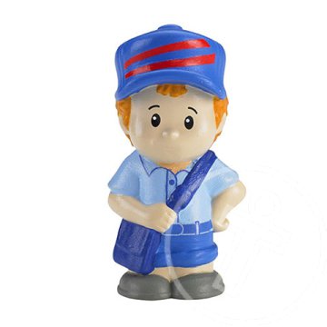 Fisher-Price: Postás Little People figura - Mattel