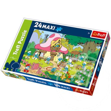 Hupikék Törpikék 24 db-os Maxi puzzle