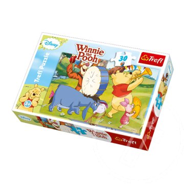 Micimackó: A négy zenész 30 db-os puzzle - Trefl