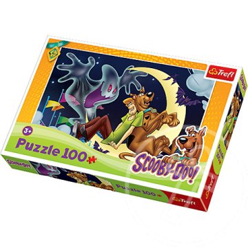 Scooby Doo és Bozont vidám szellemkalandja 100db-os puzzle - Trefl