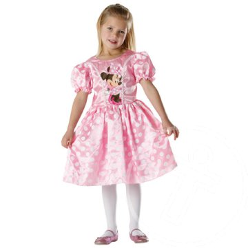 Klasszikus rózsaszínű Minnie egér jelmez S méret