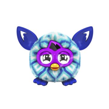 Furby Furblings mini interaktív plüssfigura - kék-fehér