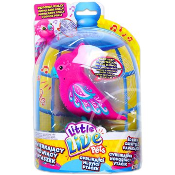 Tenyérnyi barátok: Poppos Polli rózsaszín papagáj