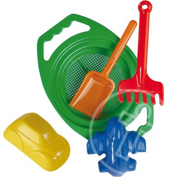 Nagy szitás homokozó szett - D-Toys