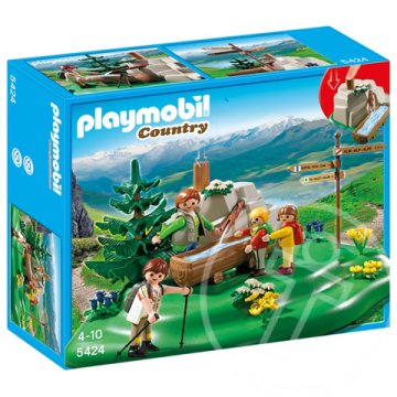 Playmobil: Kirándulók a hegyi forrásnál (5424)