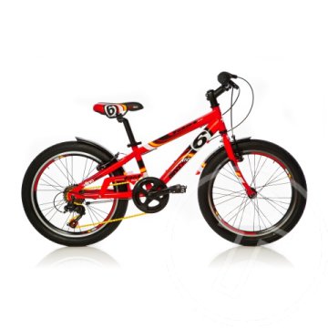 Fast Boy Mountain Bike kerékpár teleszkópos piros 20-as méret