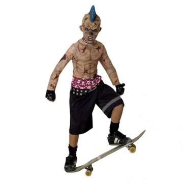 Zombi punk jelmez M méret