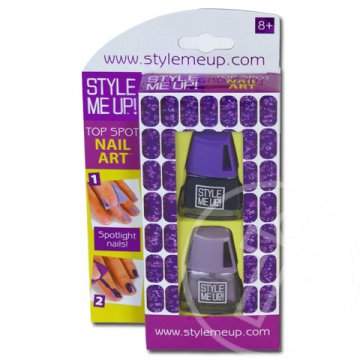 Style ME Up! - Lila körömlakk 2 db-os