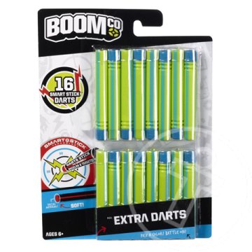 BOOM: Smart Stick 16db-os kék-zöld extra lövedék készlet - Mattel