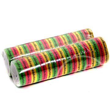 Boldog Születésnapot feliratos szerpentin - 2 db