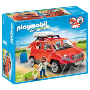 Playmobil: Tetőcsomagtartós családi autó (5436)