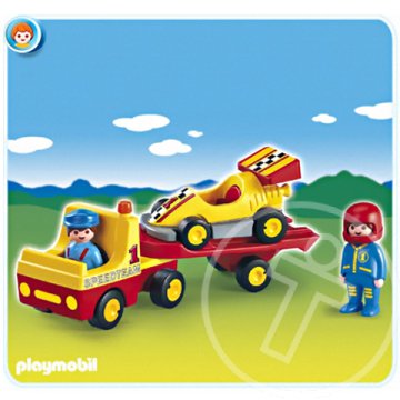 Playmobil: Versenyautó trélerrel (6761)