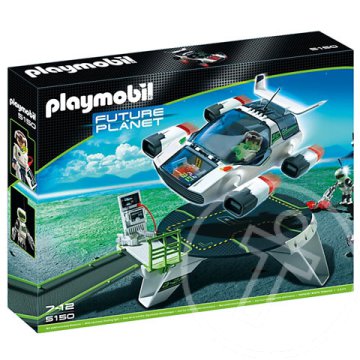 Playmobil: Űrvédelmező turbojet és leszálló pad (5150)