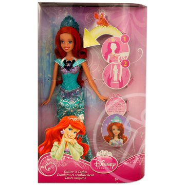 Disney hercegnők: Varázslatos világító hercegnők - Ariel