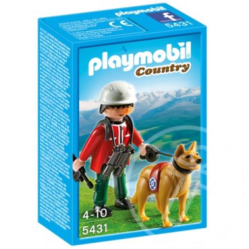 Playmobil: Hegyimentő keresőkutyával (5431)