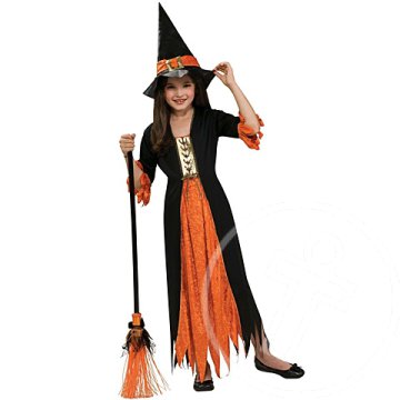 Halloween boszorkány jelmez S méret