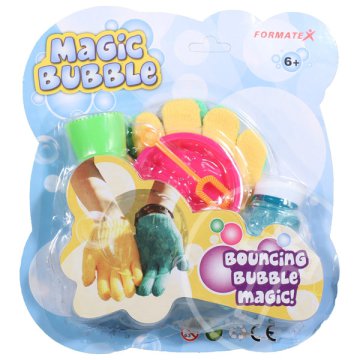 Magic Bubble buborékfújó kesztyűvel - zöld