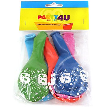 Számos színes lufi 5 db-os - 9