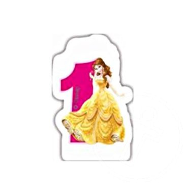 Disney Hercegnő számgyertya 1-es