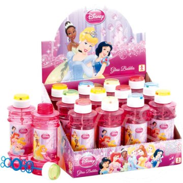Disney Hercegnők buborékfújó átlátszó tartályban 300ml