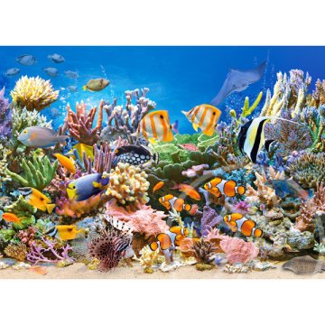 A tenger mélyének élővilága 260 db-os puzzle