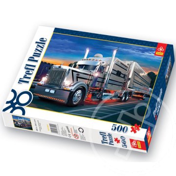 Ezüst Kamion 500 db-os puzzle - Trefl