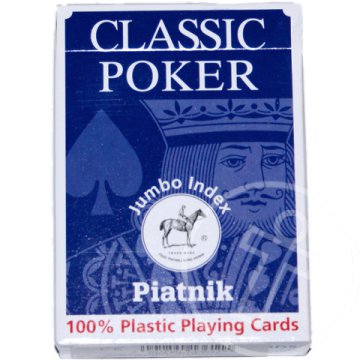 Nagy indexes plasztik pókerkártya 1*55 lap - Piatnik