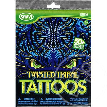 Twisted Tribal tetoválás szett 50db-os
