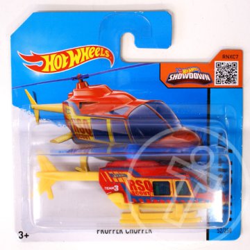 Hot Wheels: Propper Chopper helikopter 1/64 - Mattel